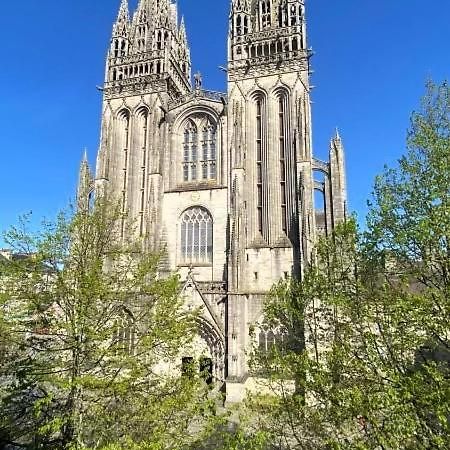 Appartamento Dans Les Airs Quimper Esterno foto