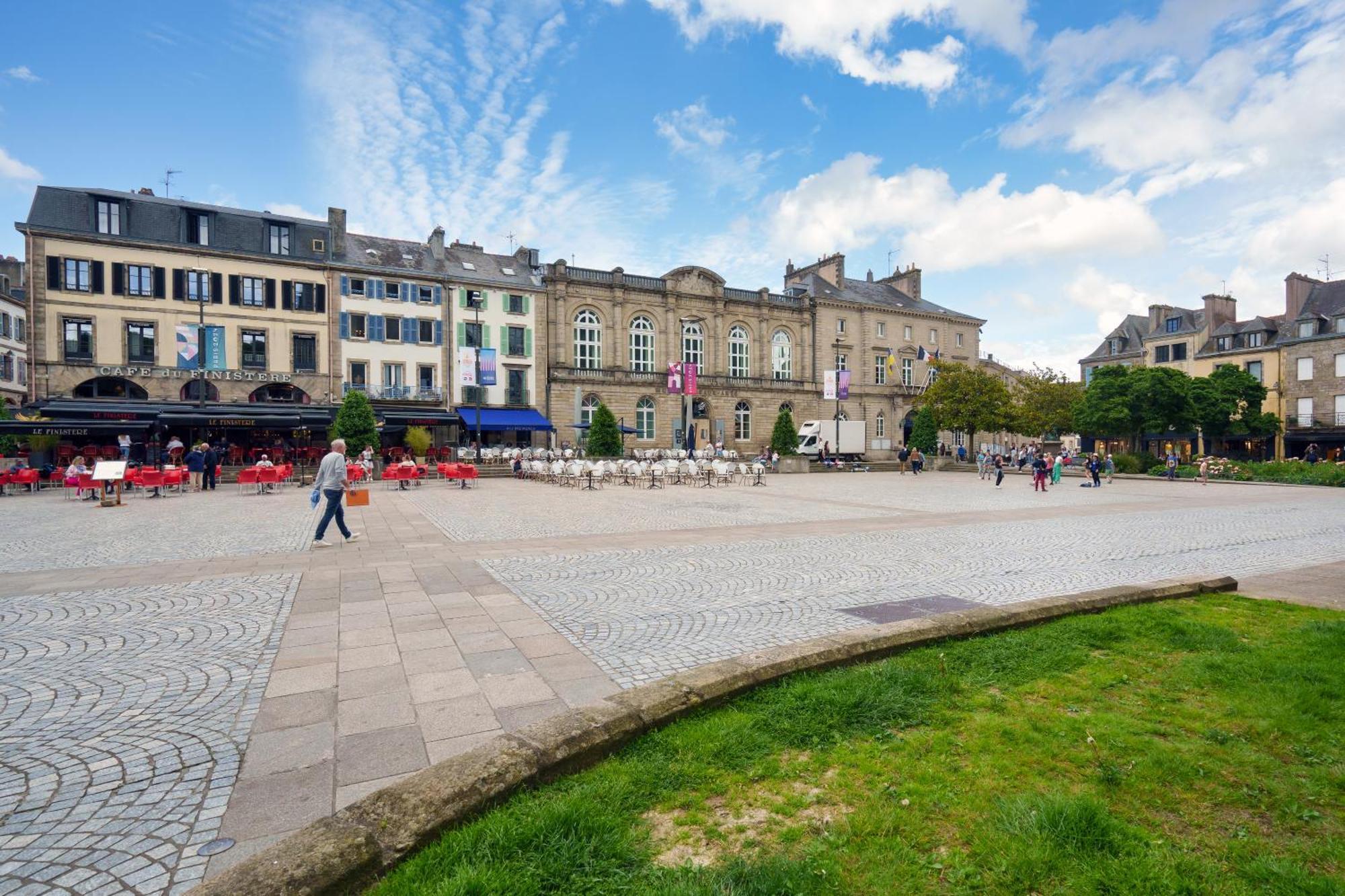 Appartamento Dans Les Airs Quimper Esterno foto